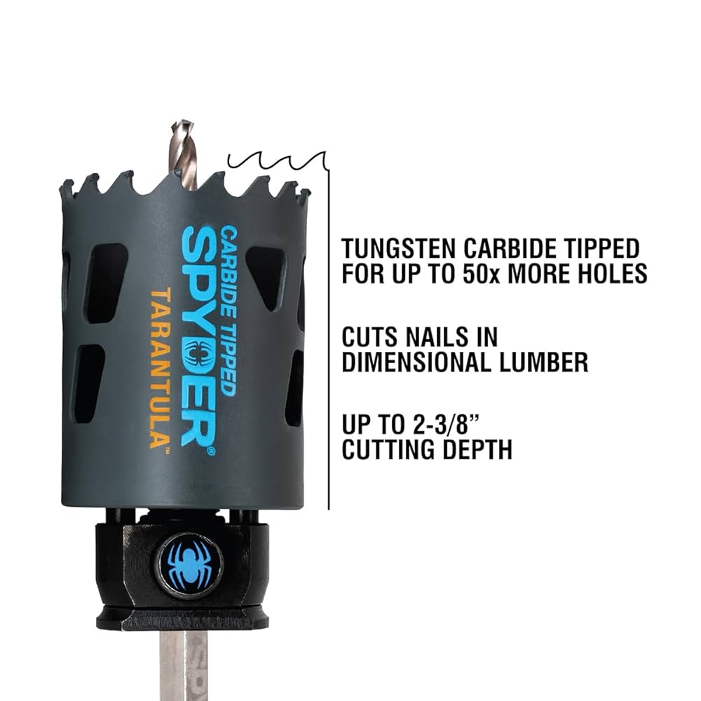 Sp5der nec様 Amazon.com: 1-in Carbide Tipped Metal/Wood Cutting Hole Saw